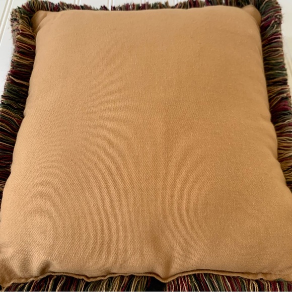 Rare Cat and Mouse Tapestry Pillow by Dakotah - Picture 3 of 4